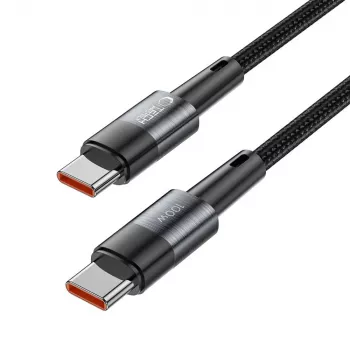 TECH-PROTECT ULTRABOOST Cabo USB-C para USB-C PD 100W / 5A 3m cinzento