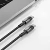 TECH-PROTECT ULTRABOOST Cabo USB-C para USB-C PD 100W / 5A 3m cinzento