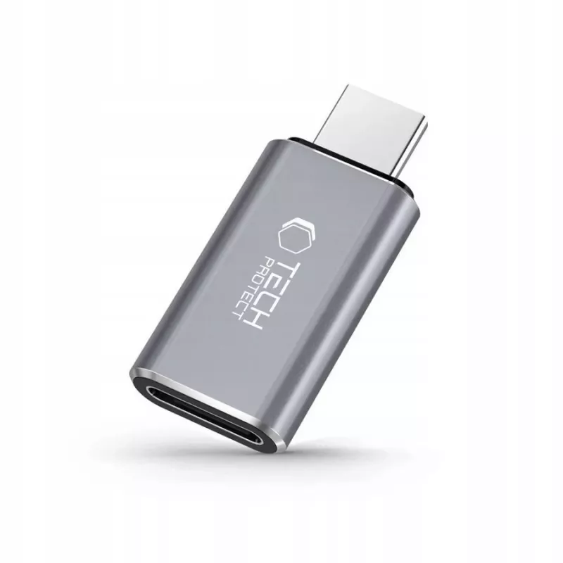 TECH-PROTECT ULTRABOOST Adaptador TYPE-C para LIGHTNING cinzento