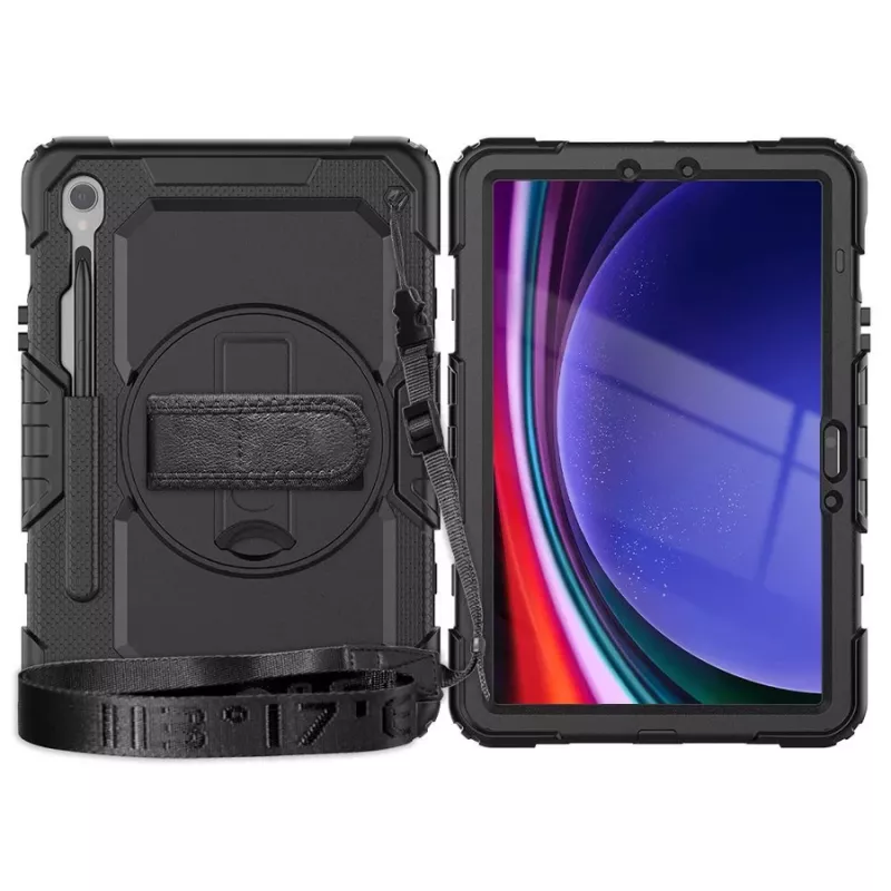 Tech-Protect Solid360 para Samsung Galaxy Tab S9 / S9 FE / S10 FE / S10 LITE preto