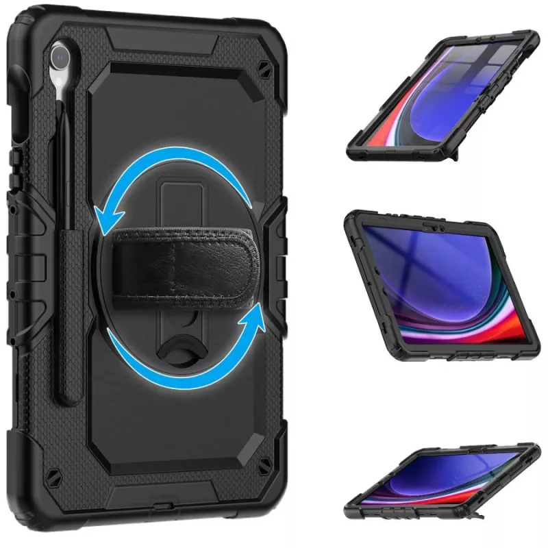 Tech-Protect Solid360 para Samsung Galaxy Tab S9 / S9 FE / S10 FE / S10 LITE preto