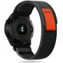 TECH-PROTECT Bracelete de nylon para Garmin Fenix 5 / 6 / 6 Pro / 7 – preto/laranja