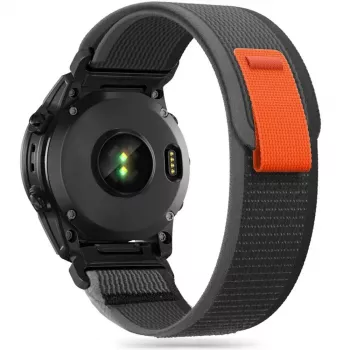 TECH-PROTECT Nylon Garmin Fenix 3 / 5X / 3HR / 5X Plus / 6X / 6X Pro / 7X preto/laranja
