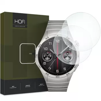 HOFI Glass Pro+ Película de vidro temperado 2 unidades para Huawei Watch GT 4 (46mm) transparente