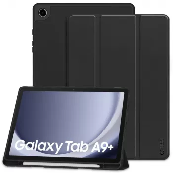 Tech-Protect SC Pen capa para Samsung Galaxy Tab A9+ 11.0 X210 / X215 / X216, preto
