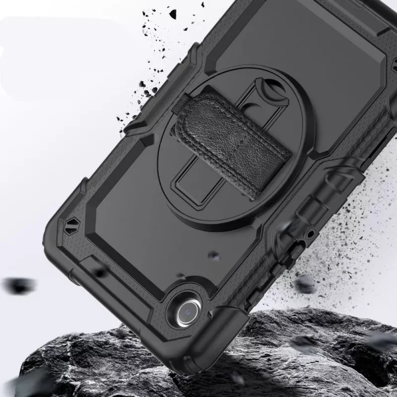 Tech-Protect Solid360 Capa para Samsung Galaxy Tab A9+/A11+ PLUS 11.0 X210/X215/X216/X230/X235/X236, preto