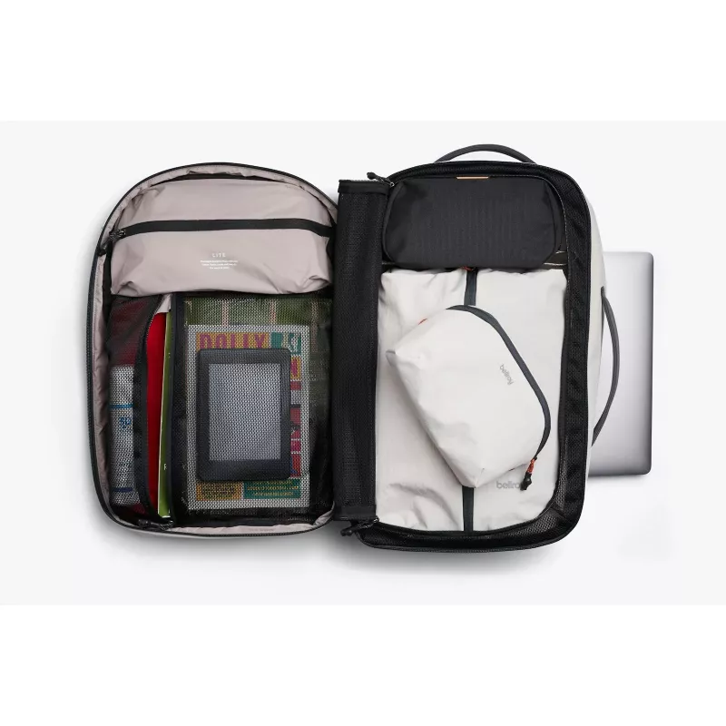 Bellroy Lite Travel Pack - Mochila de viagem 30L com compartimento para portátil (Ash)