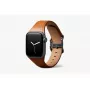 Bellroy Classic Leather Band para Apple Watch, castanho, 40mm, 41mm, 38mm, 42mm (Série 10/11)