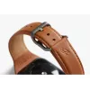 Bellroy Classic Leather Band para Apple Watch, castanho, 40mm, 41mm, 38mm, 42mm (Série 10/11)