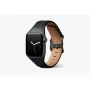 Bellroy Classic Leather Band para Apple Watch, preto, 44mm, 45mm, 42mm (Series 1/2/3), 49mm, 46mm