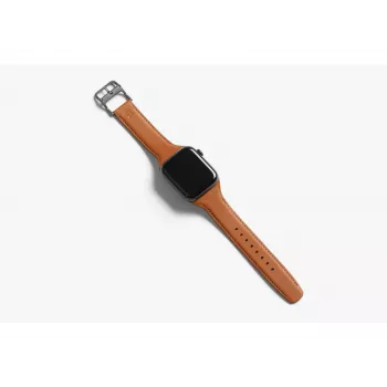 Bellroy Classic Leather Band para Apple Watch, castanho, 42mm, 44mm, 45mm, 46mm, 49mm