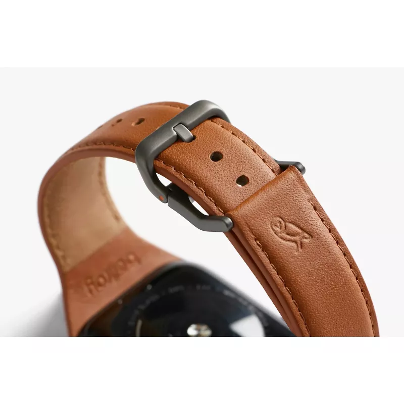 Bellroy Classic Leather Band para Apple Watch, castanho, 42mm, 44mm, 45mm, 46mm, 49mm