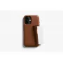 Bellroy Leather Card Case para iPhone 16 Plus, castanho