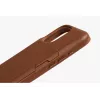 Bellroy Leather Card Case para iPhone 16 Plus, castanho