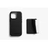 Bellroy Leather Case com carteira magnética para iPhone 16 Pro, Preto