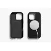 Bellroy Leather Case com carteira magnética para iPhone 16 Pro, Preto