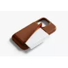 Bellroy Leather Case com carteira magnética para iPhone 16 Pro, Castanho
