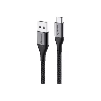 ALOGIC Super Ultra Cabo USB-C para USB-A 1m preto