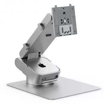 ALOGIC ASPEKT Omni Fold Suporte para Mac Mini e monitor 32 polegadas Silver