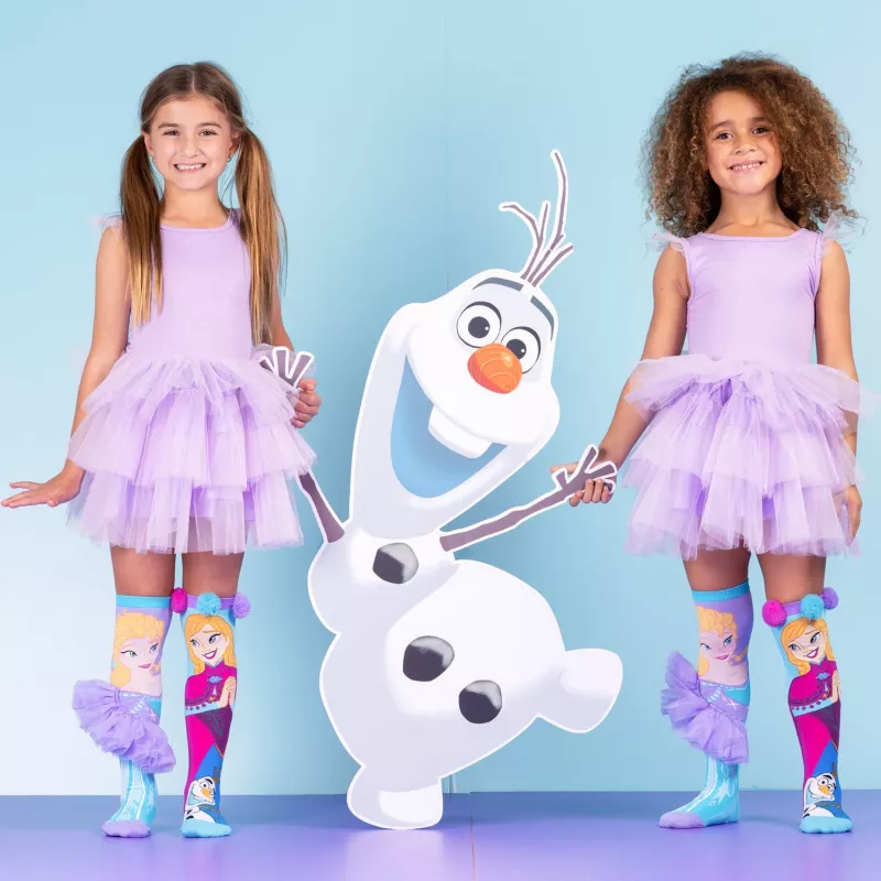 MADMIA Frozen Elsa Anna meias compridas infantis Md008