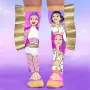 MADMIA K-pop Kp003 meias altas para criança