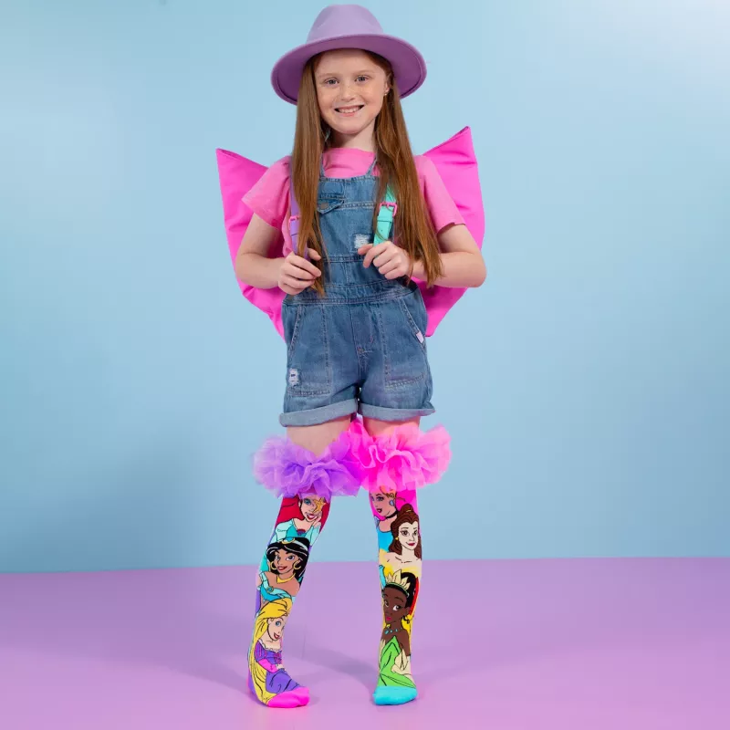 MADMIA Disney Princess 3D meias altas para criança Md028