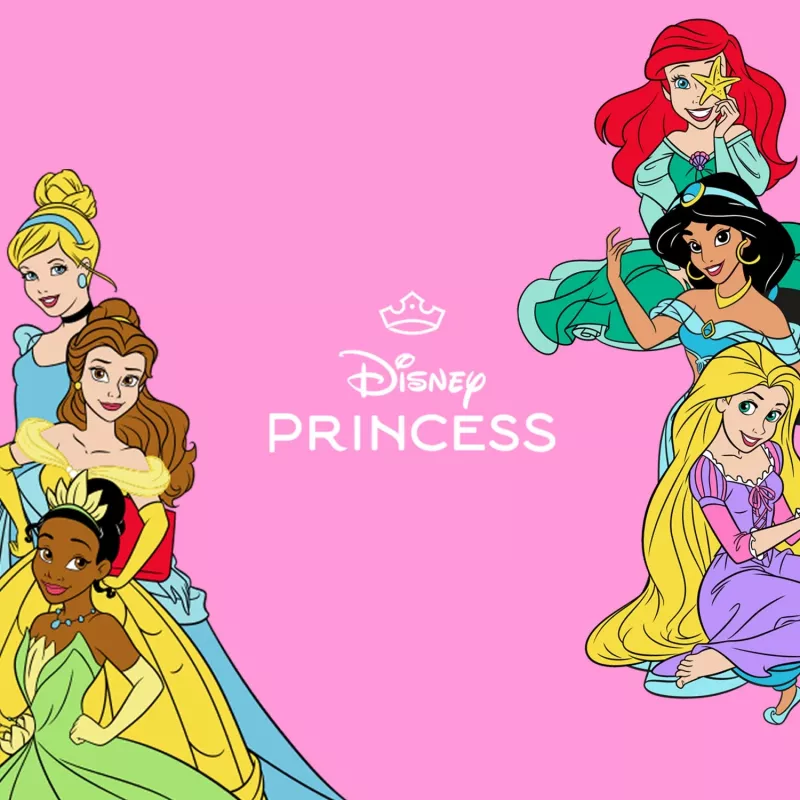 MADMIA Disney Princess 3D meias altas para criança Md028