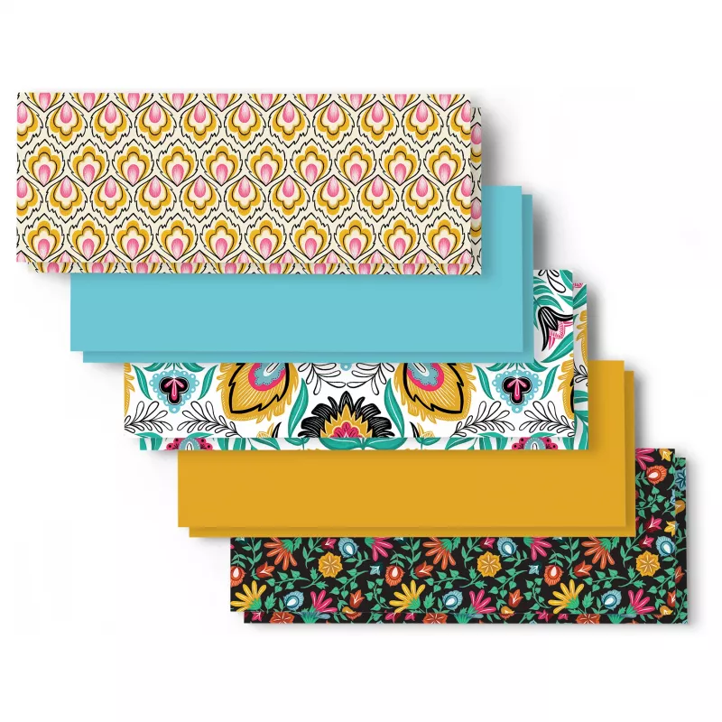 CRICUT Joy Papel Deluxe com Adesivo 11,5x30 cm 10 Folhas By Design