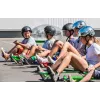 EzyRoller Classic Kart a pedais para crianças 3-12 anos Vermelho