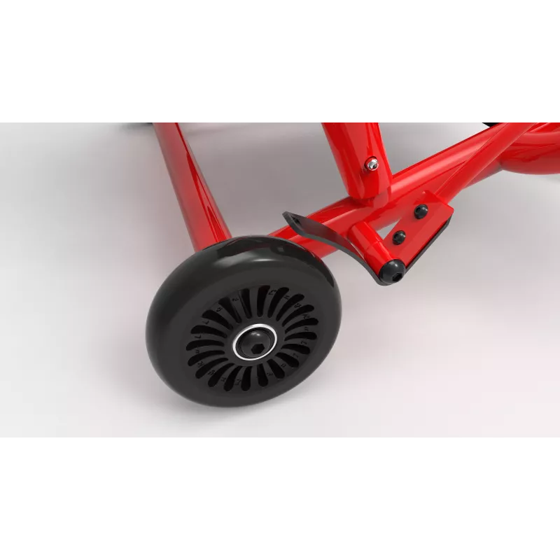 EzyRoller Classic Kart a pedais para crianças 3-12 anos Vermelho