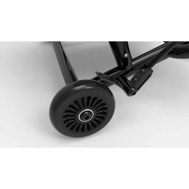 EzyRoller Classic Kart a pedais para crianças 3-12 anos, Preto