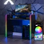 X Rocker 2023269 secretária gaming com LED, preta