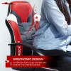 X Rocker Saturn 5120101 cadeira de escritório gaming para adolescentes, até 100 kg, preto/vermelho