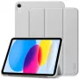 Tech-Protect Smartcase para iPad 10,9 polegadas 10.ª Ger (2022) / 11 polegadas 11.ª Ger (2025) - Cinzento