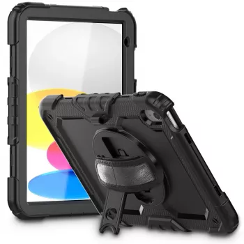 Tech-Protect Solid360 para iPad 10,9 10.ª Ger (2022) / iPad 11 11.ª Ger (2025) Preto