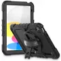 Tech-Protect Solid360 para iPad 10,9 10.ª Ger (2022) / iPad 11 11.ª Ger (2025) Preto
