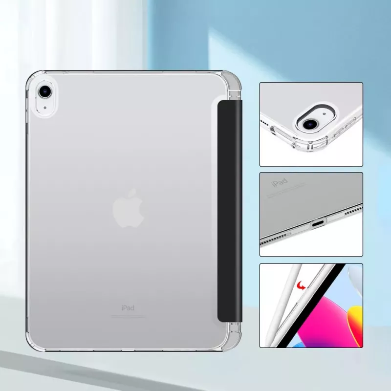 Tech-Protect SC Pen Hybrid capa para iPad 10.9 (2022) / iPad 11 (2025), preto