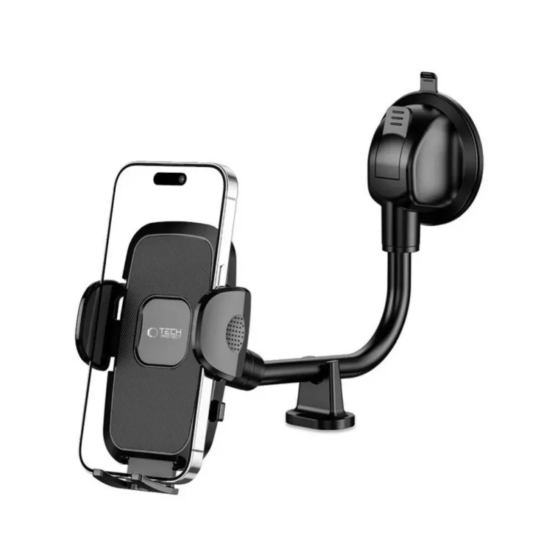 TECH-PROTECT V3 Suporte universal de braço longo para para-brisas e painel de automóvel Preto