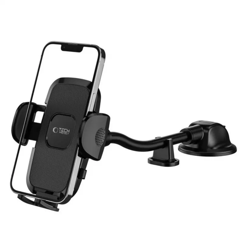 TECH-PROTECT V3 Suporte universal de braço longo para para-brisas e painel de automóvel Preto