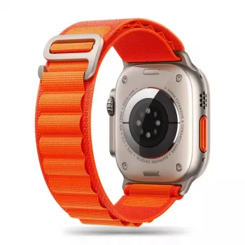 Tech-Protect Nylon Pro Sport Loop para Apple Watch 4 / 5 / 6 / 7 / 8 / SE / Ultra (42 / 44 / 45 / 49mm) Laranja