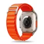 Tech-Protect Nylon Pro Sport Loop para Apple Watch 4 / 5 / 6 / 7 / 8 / SE / Ultra (42 / 44 / 45 / 49mm) Laranja