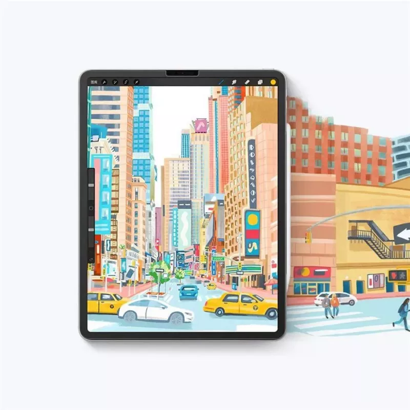 HOFI Paper Pro+ Protetor de ecrã pack de 2 para iPad Air 10,9 polegadas 4.ª/5.ª Geração (2020-2022) e iPad Pro 11 polegadas 2.ª/3.ª/4.ª Geração (2020-2022) - Mate Transparente