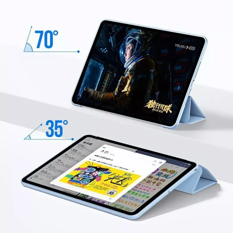 Tech-Protect Smartcase para iPad 10,9 polegadas 10 (2022) / 11 polegadas 11 (2025) azul