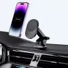 TECH-PROTECT MM15W-V1 Suporte magnético MagSafe para painel e saída de ar do carro, carregador sem fios 15W preto