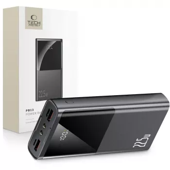 TECH-PROTECT PB13-22.5W Power Bank 20000mAh cinzento