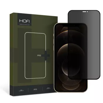 HOFI Anti Spy Glass Pro+ Protetor de ecrã de privacidade para Apple iPhone 12 / 12 Pro