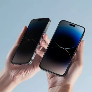 HOFI Anti Spy Glass Pro+ Protetor de ecrã de privacidade para Apple iPhone 12 / 12 Pro