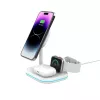 TECH-PROTECT QI15W-A27 3IN1 Carregador sem fios magnético MagSafe branco
