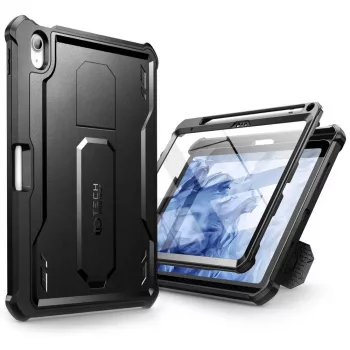 Tech-Protect Kevlar Pro capa para iPad 10.9 (10th Gen, 2022) / iPad 11 (2025), preto