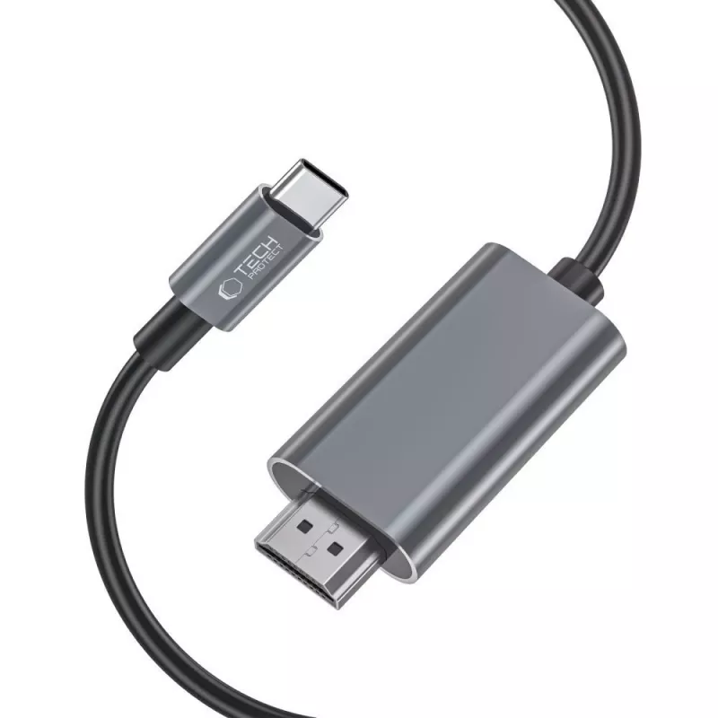 TECH-PROTECT ULTRABOOST CABO TYPE-C PARA HDMI 4K 60HZ 200CM PRETO